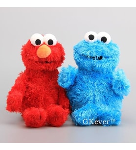 Susam Sokağı Elmo+Kurabiye Canavarı Premium 20 Cm Sevimli Peluş Oyuncak