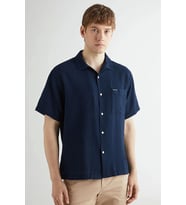 Gant Erkek Lacivert Regular Fit Klasik Yaka Gömlek