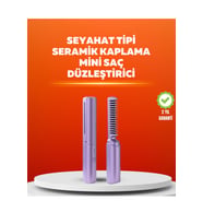 USB Şarjlı Kablosuz Saç Düzleştirici – Seyahat ve Günlük Kullanım - HPSBYI3867-1859
