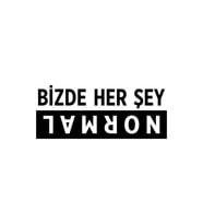 Bizde Her Şey Normal Oto Cam Sticker Oto Sticker 20*8 Cm