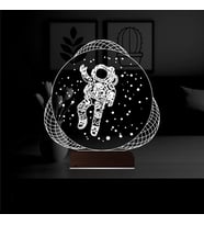 Luvivia Astronot Uzay 3D Lamba - Masa Gece Lambası
