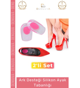 Premium Boşluk Doldurucu Anatomik Ark Desteği Jel Düz Silikon Ayak Tabanlığı