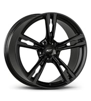 5 112 19 8.5 ET33 CH66.6 GLOSS BLACK