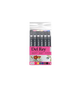 Del Rey Twin Marker 6 Lı Animation Renk