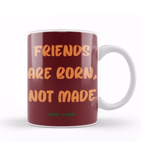 Friendship Quotes Gift Henry Adams Kupa Bardak Porselen