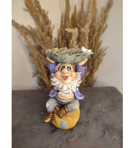 Çuval Figürlü Gnome Şans Cücesi
