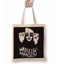 Marilyn Monroe 4 Bez Çanta Uzun Saplı