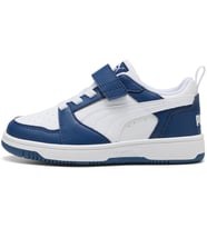 Puma Rebound V6 Lo AC+PS Beyaz/Mavi Çocuk Ayakkabı / Sneaker -  397419 21