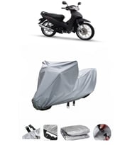 Honda Wave 110  Gri Motosiklet Brandası ARKA ÇANTA UYUMLU DEĞİLDİR