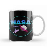 Nasa Logo Kupa Bardak Porselen