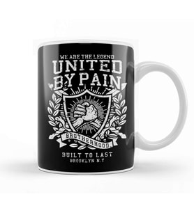United By Pain Kupa Bardak Porselen