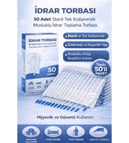 İdrar Torbası Steril İdrar Toplama Torbası 50 Adet