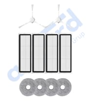 XİAOMİ S10+ , S20+ , X10+ , X20+ Uyumlu 2 Yan Fırça 4 Filtre 4 Mop PKT-iasgf0000817