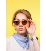 Niobe Matte Mustard Güneş Gözlüğü