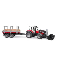 M. Ferguson 7480 ve Kütük Taş. Römork
