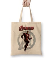 Avengers Iron Man İron Man Bez Çanta Uzun Saplı