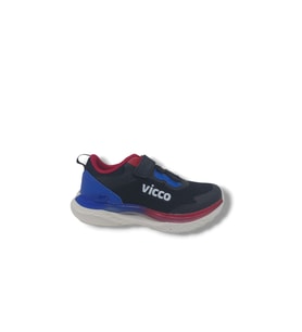 Vicco Yancy Çocuk Siyah - Saks Mavi Spor Ayakkabı