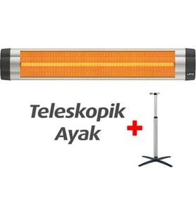 UFO S/24 INFRARED ISITICI DUVAR TİPİ TERMOSTATLI YATAY AYAKLI