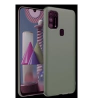 Galaxy M31 Kılıf Nano İçi Kadife - Koyu Yeşil