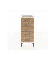 Kronos Komodin 5 Çekmeceli 44x59x96 Aytaşı-Çam