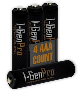 Pro P162 4 Adet AAA 1100 mAh Şarj Edilebilir İnce Kalem Pil 1.2V Ni-MH Şarjlı Pil