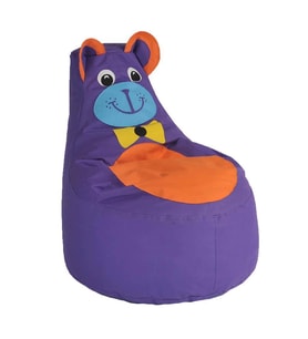 Ayı Figürlü Armut Koltuk Mor İmperteks 67*60*25cm