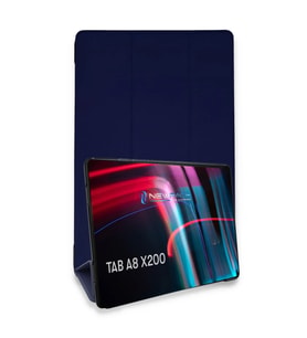 Samsung Galaxy X200 Tab A8 10.5 Kılıf Tablet Smart Kılıf - Lacivert