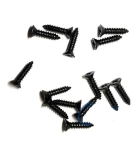 Klips, Menteşe, Ayak, Ağaç, Sunta Vidası 2,2x9,5mm - Siyah 100 Adet