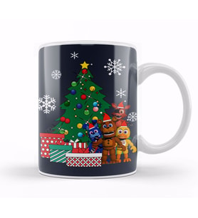 Five Nights At Freddy's Retro Japanese Kupa Bardak Porselen