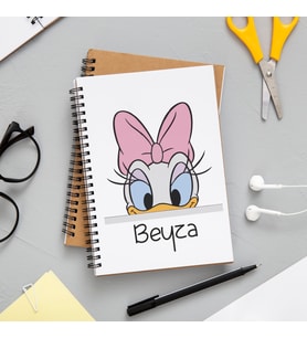 Duffy Tasarımlı Defter Kişiye Özel
