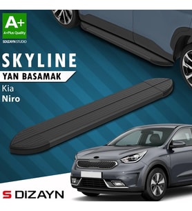 S-Dizayn Kia Niro Skyline Siyah Yan Basamak 183 Cm 2017 Üzeri A+ Kalite