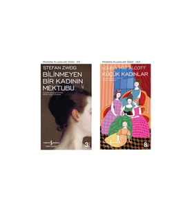 Bilinmeyen Bir Kadının Mektubu + Küçük Kadınlar- 2 Kitap Set - Iş Bankası Özel Set Bilinmeyen Bir Ka