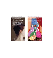 Bilinmeyen Bir Kadının Mektubu + Küçük Kadınlar- 2 Kitap Set - Iş Bankası Özel Set Bilinmeyen Bir Ka