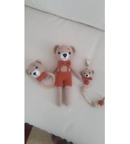 Amigurumi Masum Ayıcık Yeni doğan set
