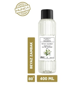 Beyaz Zambak Kolonyası 400 ml – Ferahlatıcı ve Zarif Çiçek Kokusu