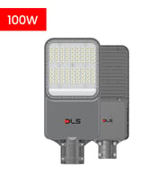 ST-209-100 100W Led Yol Sokak Armatür DLS Park Bahçe Çevre Site Bina Dış Mekan Lamba Aydınlatma Ledli Sokak Armatürü (Gri)