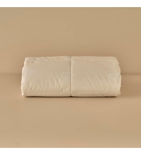 MAISON Bebek Kapitoneli Dış Kumaş:%100 Pamuk/İç Dolgu:%100 Pamuk Yorgan, Beyaz, 95x145 cm