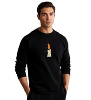 MUM UNİSEX SWEATSHİRT (Siyah)