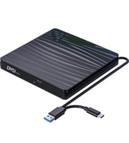 UpWay  Dvd Rw Usb 3.0 Type-C Slim Harici Cd Dvd Yazıcı Okuyucu MacBook iMac Windows11 