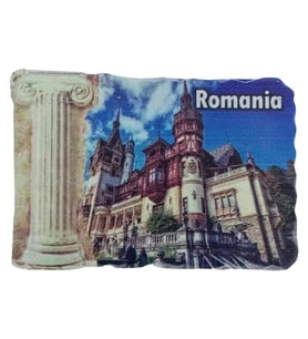 Romanya Temalı Sütun Magnet (Karışık)