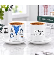 Doktor Temalı Türk Kahvesi Ficanı Tek Kişilik