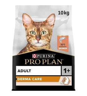 Pro Plan Derma Plus (elegant Adult) Tüy Yumaği Kontrolü Somonlu Kedi Mamasi 10 Kg