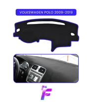 VOLKSWAGEN POLO (2009-2019) Araca Özel Torpido Örtüsü Ön Göğüs Kılıfı Tam Koruma Tam Uyum C47