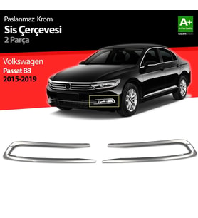 Drs Tuning Passat Uyumlu B8 Krom Sis Farı Çerçevesi 2 Parça 2015-2019
