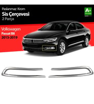 Drs Tuning Passat Uyumlu B8 Krom Sis Farı Çerçevesi 2 Parça 2015-2019