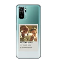 Xiaomi Redmi Note 10 / Note 10S Uyumlu Breaking Bad Tasarımlı Şeffaf Telefon Kılıfı