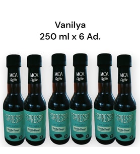 MCA Espresso Soğuk Kahve (Vanilya) 250 ml x 6 Adet