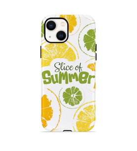 iPhone 15 Vorian Çift Katmanlı MagSafe Kılıf Slice Of Summer
