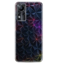INFINIX Note 11 Pro Note 10 Hot 9 Play Kılıf Desemli Silikon Renkli Prizmalar 1783
