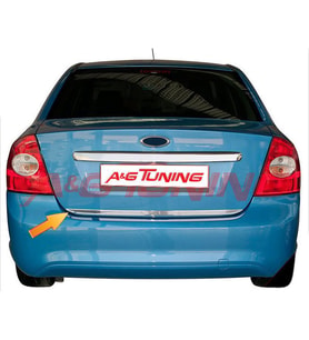 Ford Focus 2 Sedan Krom Bagaj Alt Çıta Formlu 2005-2011 Paslanmaz Çelik